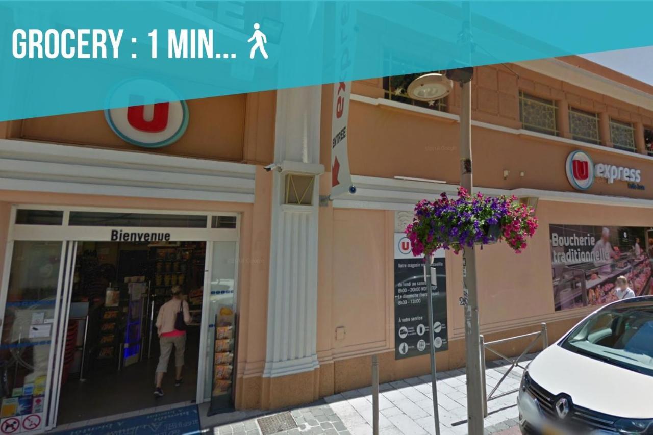 Le Provencale : Plages, Balcon, Clim Vallauris Esterno foto
